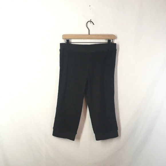 ATM Cropped Suede Track Pants - Picture 4 of 8